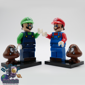 Mario and Luigi Custom Minifigures