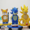Sonic, Super Sonic & Tails Minifigures