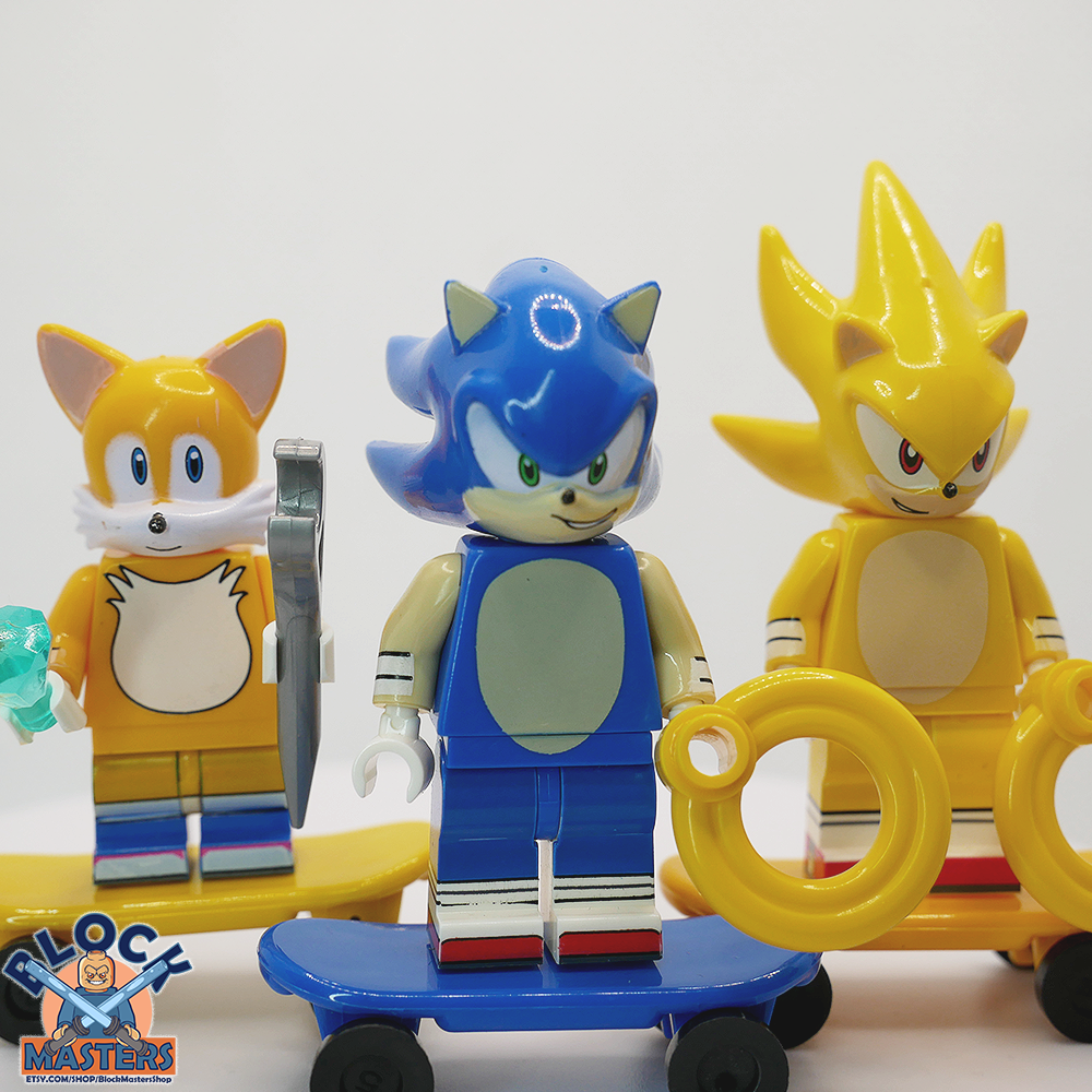 Miles Tails Prower From Sonic The Hedgehog Custom Minifigure ...