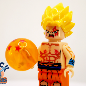 Dragon Ball Z Saiyan Goku Lego Minifigure