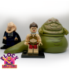 Jabba, Slave Leia, Bib Fortuna minifigures