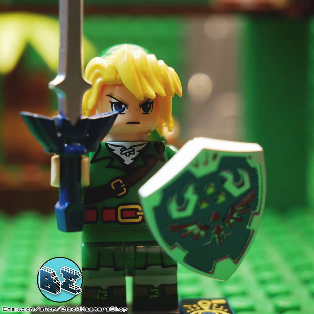 Legend of Zelda Link Minifigure - BlockMasters Shop