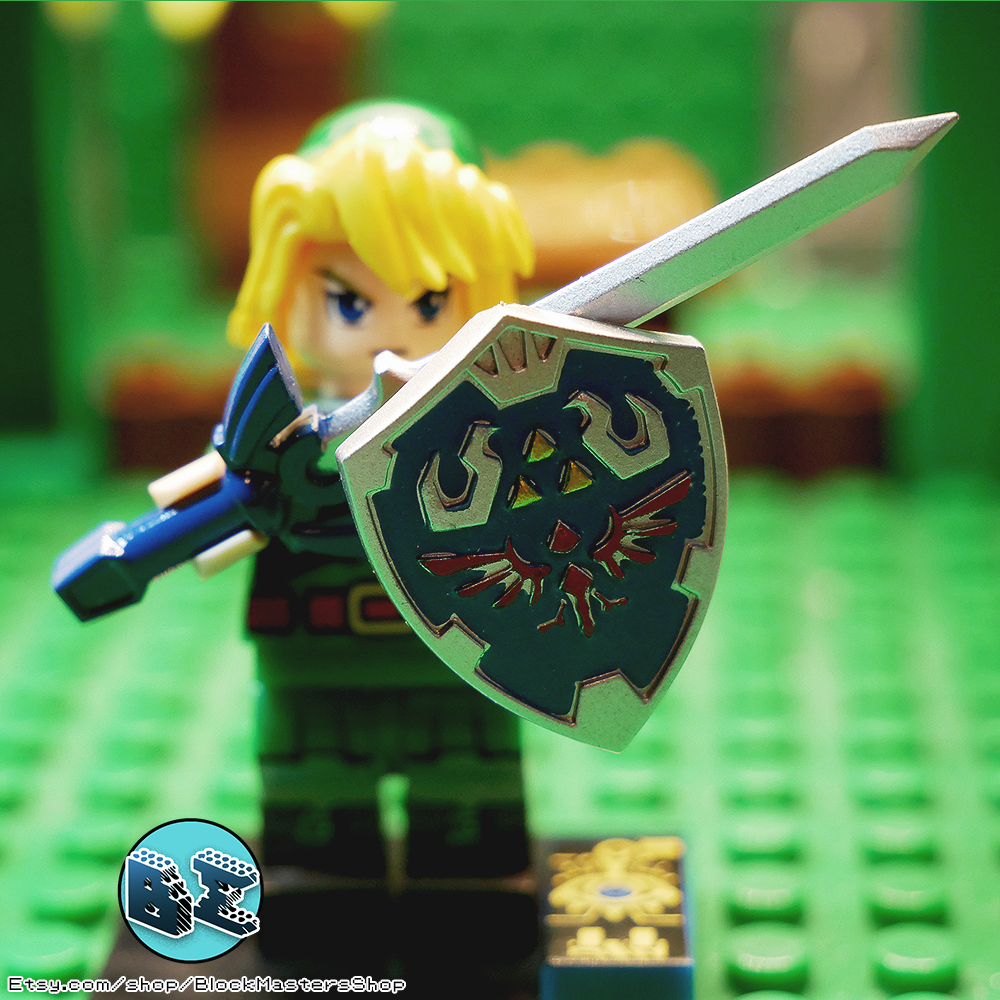 LINK ZELDA G Custom Printed Lego Minifigure! Game