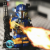 Paz Vizla Heavy Blue and Yellow Armor Mandalorian