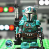 Heavy Teal Armor Mandalorian