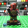 Heavy Red and Tan Armor Mandalorian