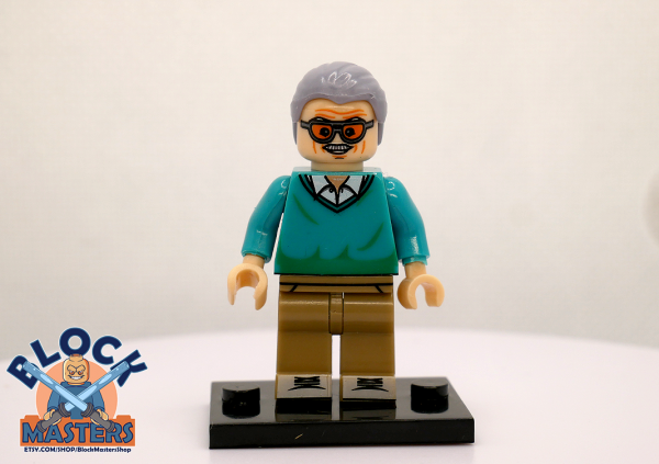 Stan Lee minifigure TV show Marvel Comic toy figure! 