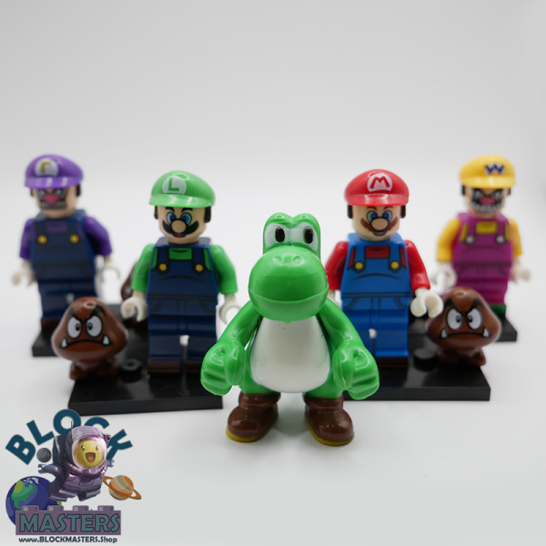 Super Mario Lego Minifigure Bundle