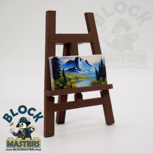 Easel and Painting for LEGO