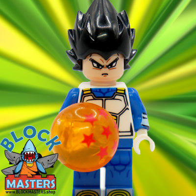 Dragon Ball Z Vegeta Lego Figure