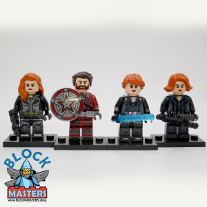 Black Widow Lego Family Minifigure Set