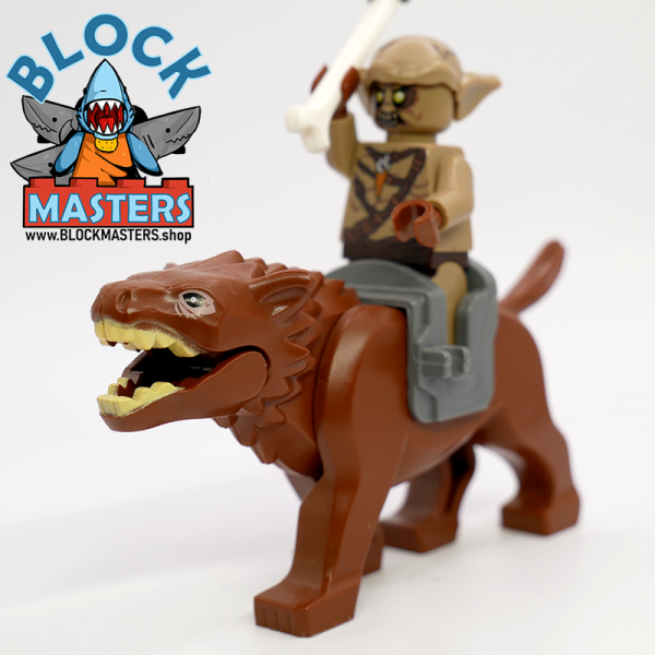 Lord of the Rings Lego Goblin Riding Warg