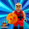 Krillin Dragon Ball Z Custom Lego Minifigure Toy