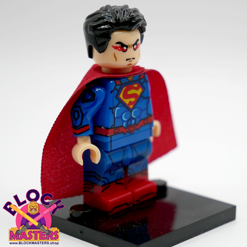 SUPERMAN Custom Carded Minifigure Display Mini-Figure DCU 