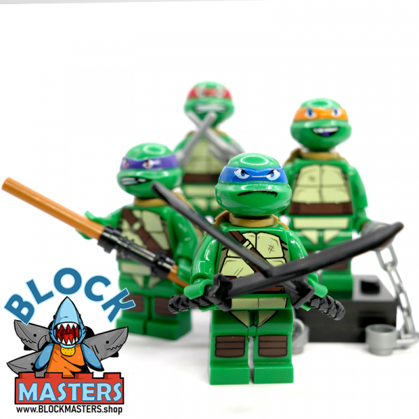 Teenage Mutant Ninja Turtles TMNT Custom Lego Minifigures Minifigs