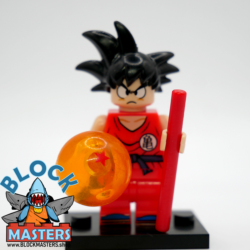 DRAGON BALL Minifigure custom tipo lego Goku Gohan Vegeta cell junior z 