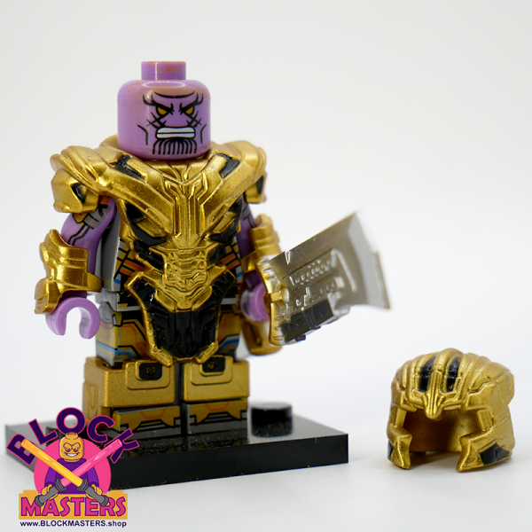 Thanos Avengers Lego MOC Custom Minifigure