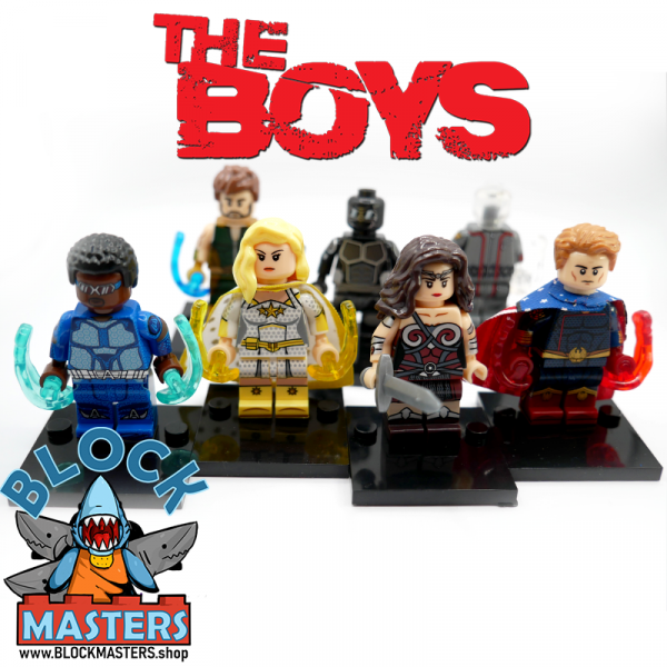 The Boys custom lego minifigures